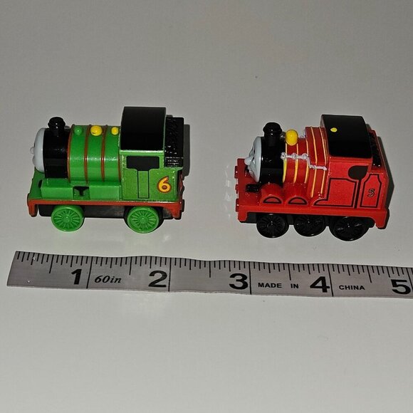 Percy James SMALL 2" Train Lot Pull-Back Move TESTED Thomas Tank Engine Friends - Picture 2 of 9